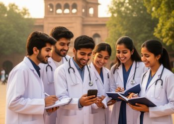 Medical students in Pakistan describe how they stay resilient while learning on social media