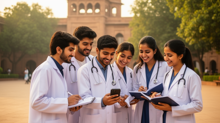 Medical students in Pakistan describe how they stay resilient while learning on social media