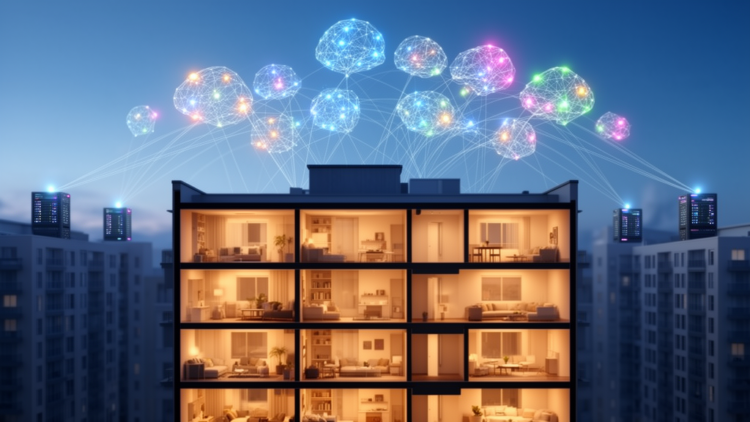 Federated AI Learns Building Physics to Predict Indoor Temperatures Without Sharing Data