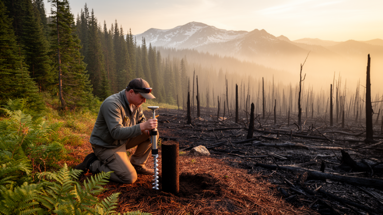 Fire Severity Drives Nonlinear Shifts in Subalpine Forest Soil Carbon
