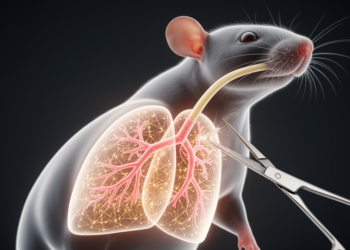 Cutting a Neck Nerve Rewires Gene Networks to Ease Rat Lung Hypertension