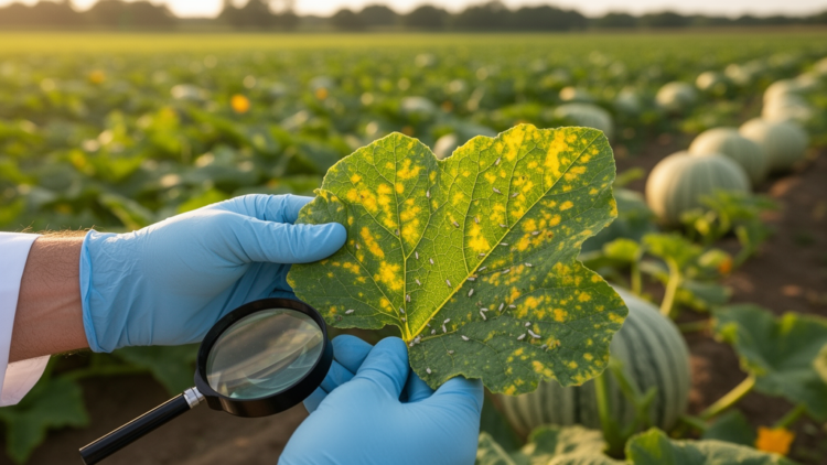 Whitefly virome survey in Georgia cucurbits reveals cucurbit chlorotic yellows virus and a dicistrovirus-like virus