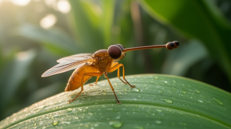 Big Eyes, Fast Escapes: Stalk-Eyed Flies Keep Their Edge