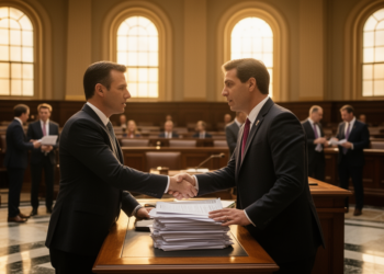 Cosponsorship networks reveal which lawmakers' support helps bills pass