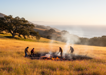 Indigenous Burning Sustained California Coastal Prairies for Over 1,300 Years, Review Finds