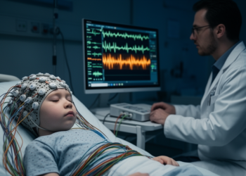 Brief Inhibitory Seizures in Children Traced to Focal Cortical Discharges in 17-Patient Study