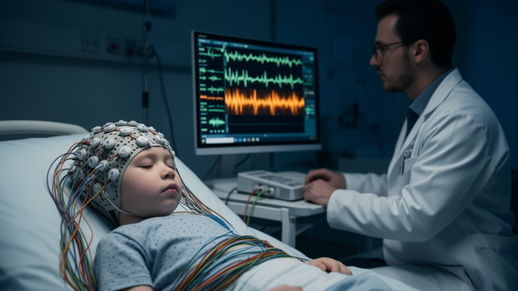 Brief Inhibitory Seizures in Children Traced to Focal Cortical Discharges in 17-Patient Study