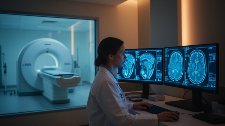Deep learning sharpens ultra-low-dose PET/MR scans in Alzheimer's disease feasibility study