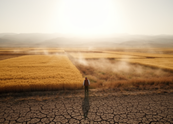 Cultivated land past 40% sharply amplifies drought and heatwave risk in northern China's agro-pastoral ecotone