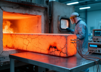 New Damage Model Predicts How Concrete Weakens in Fires from 20 to 600 Degrees Celsius
