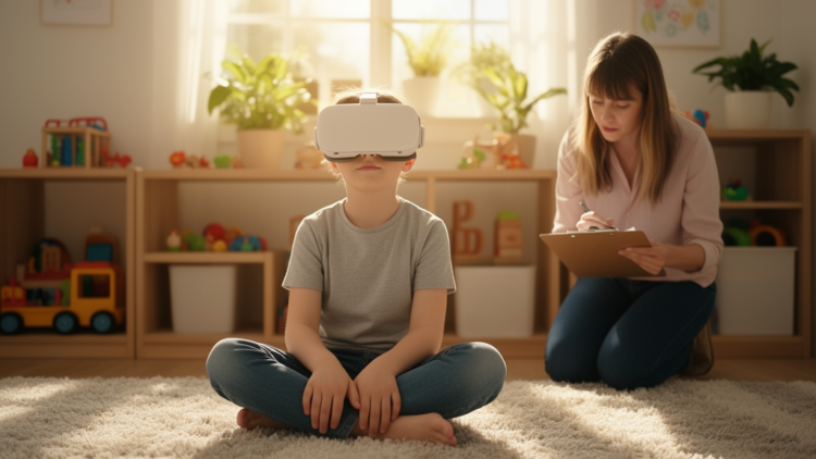 Virtual Reality Mindfulness Study Tests Whether Children Can Use Operation Calm