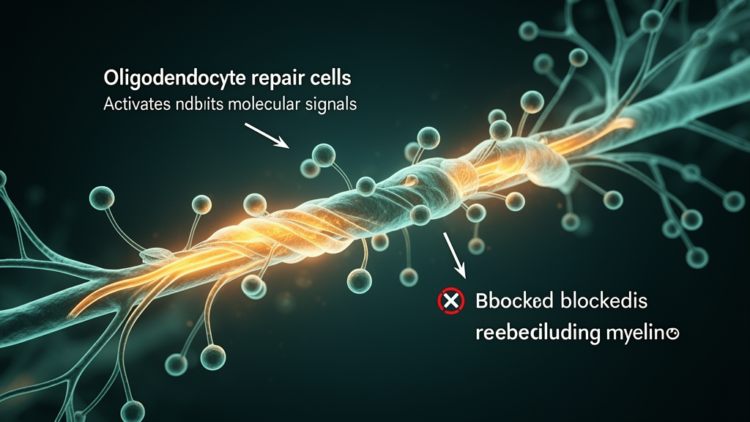 Blocking Two Opposing Signals Steers Repair Cells Back to Rebuilding Myelin in Mice