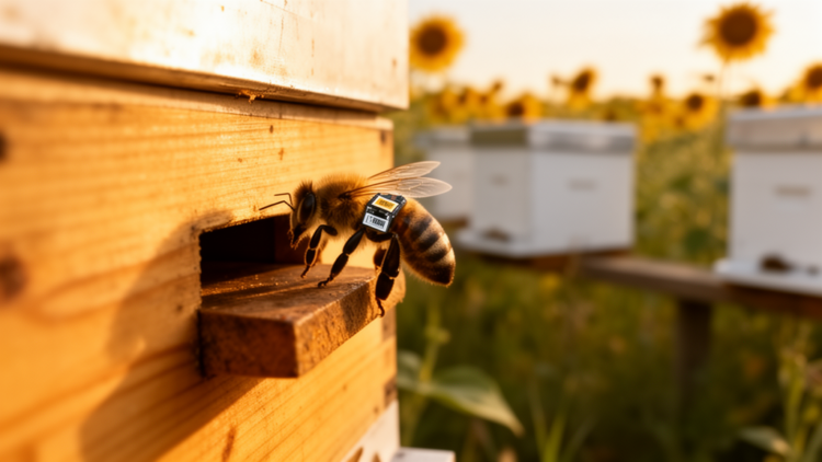 RFID Tracking Shows Fungicide and Insecticide Leave Honey Bee Homing Largely Unimpaired