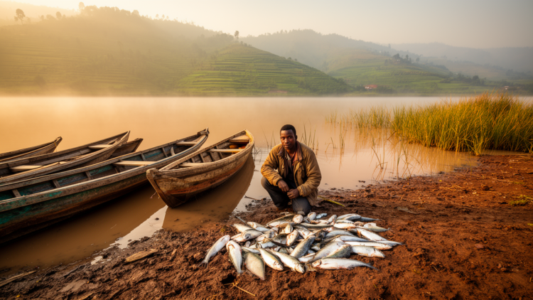 Ethiopian highland lake Hashenge yields far below its potential as fish kills and sediment choke the fishery