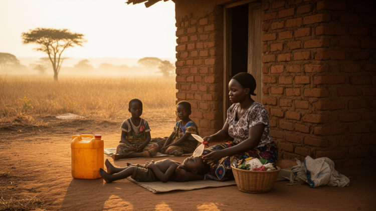 Heat and illness compound to squeeze rural Ugandan household consumption