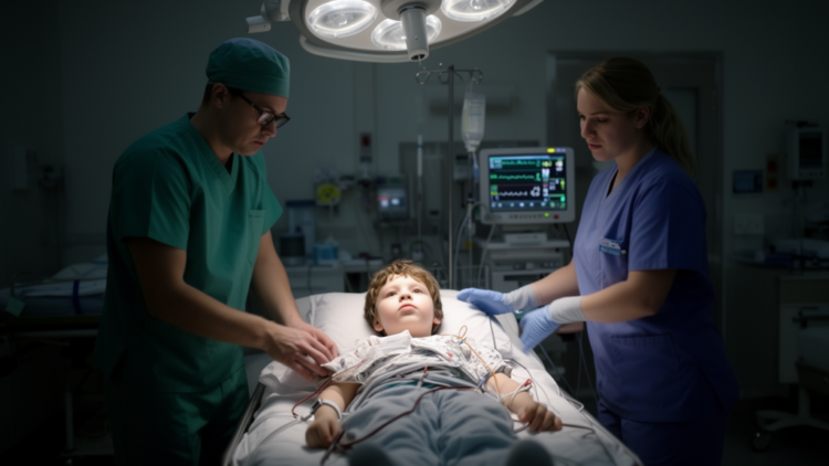 Fatal Gastric Ischemia in a 12-Year-Old After Accidental Substance Exposure