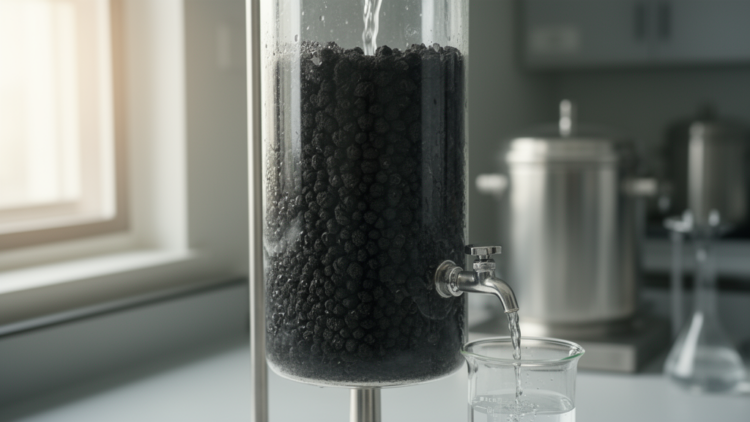 Pinecone Biochar Strips Manganese From Water at 83.59% Efficiency