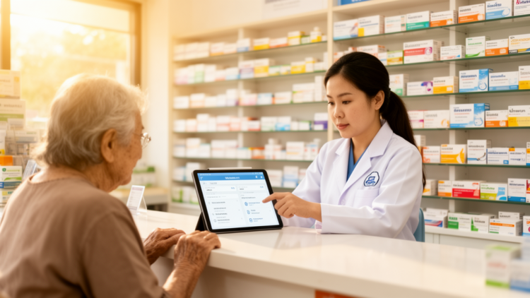Pharmacist-led community pharmacy model flags early kidney risk in Thailand