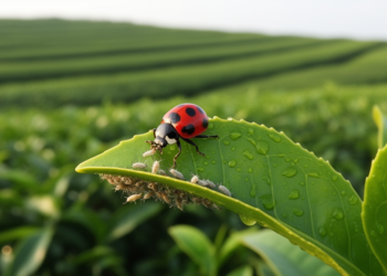Lady beetle shown to be key field predator of major tea pest in China
