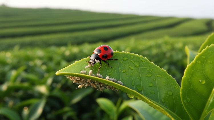 Lady beetle shown to be key field predator of major tea pest in China