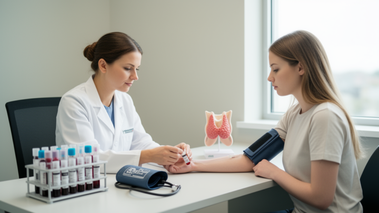 Pregnancy testing before radioactive iodine therapy: review urges serum hCG within 24 hours and two weeks of abstinence