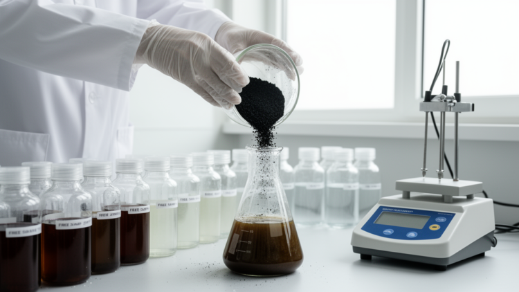 Locally made powdered activated carbon cuts abattoir effluent COD and BOD in batch tests