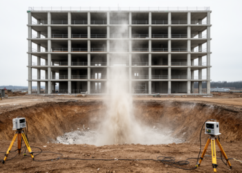 Subsurface Blast at Four Meters Matches a 0.2 g Earthquake for RC Frame Displacements, Study Finds