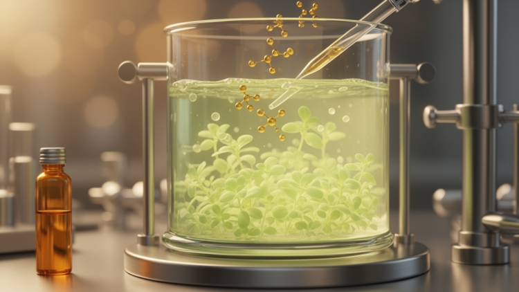 Fungal extract boosts diosmin in bioreactor-grown plant cell cultures