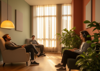 Lighting, Sound and Color Top Students' Wishlist for a Restorative Campus Space