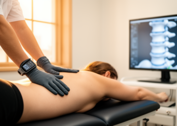 Force-sensing gloves and spine simulations reveal how two chiropractic techniques load the lower and upper lumbar spine differently, study finds