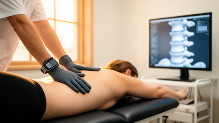 Force-sensing gloves and spine simulations reveal how two chiropractic techniques load the lower and upper lumbar spine differently, study finds