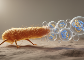 Cancer cells on the move shed giant vesicles packed with whole genomes