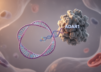 Circular RNA aptamers recruit natural ADAR1 to edit RNA with near-perfect efficiency