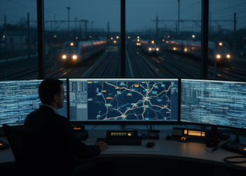 Dual-channel AI reads encrypted rail traffic to keep safety-critical services in view