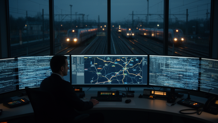 Dual-channel AI reads encrypted rail traffic to keep safety-critical services in view
