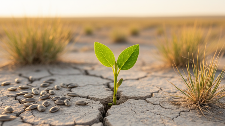 Seed germination thresholds mapped for a semiarid rangeland plant