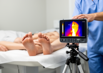 Thermal Camera Tracks Real-Time Foot Microcirculation During Leg Revascularisation