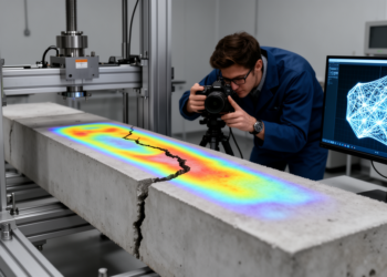 Physics-informed AI extracts concrete fracture parameters from stress images
