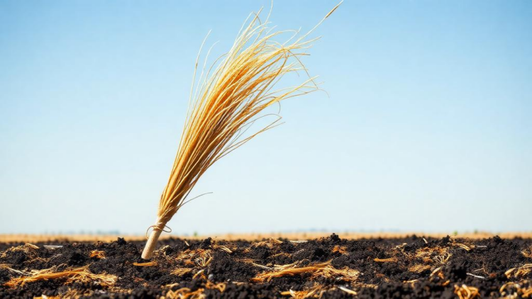 Straw and biochar build soil carbon in salty farmland by two different routes