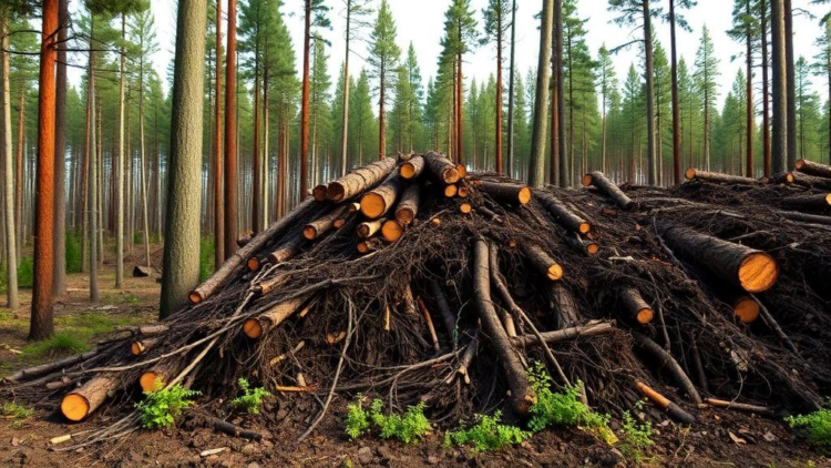 Clearcut Logging Strips Away the Hidden Carbon Shield Deep in Forest Soils
