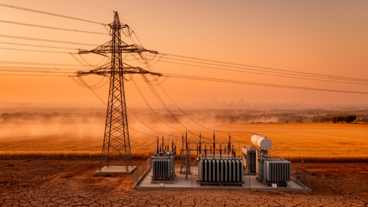 Heatwaves Could Push European Power Grids Toward Their Thermal Limits
