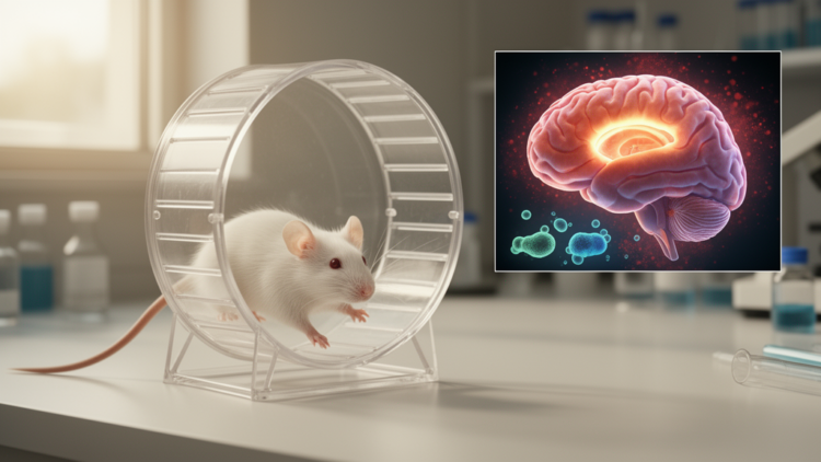 Aerobic exercise eases depressive-like behavior in stressed mice by calming hippocampal inflammation