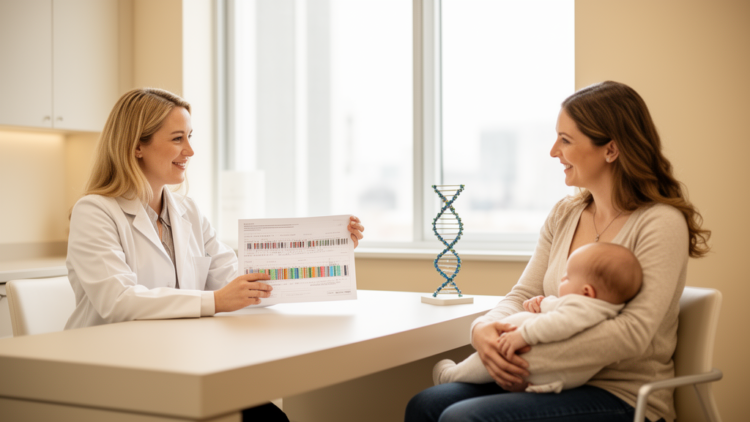 Novel IDUA variant confirmed in MPS I as embryo screening yields healthy child