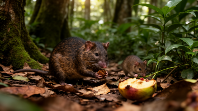 Bigger Rodents Eat a Wider Menu in Tanzania's Mount Rungwe Forest