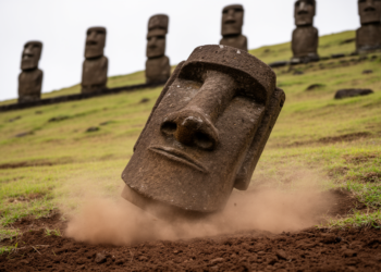Engineers Model Why Easter Island Moai Fall Face-Down First