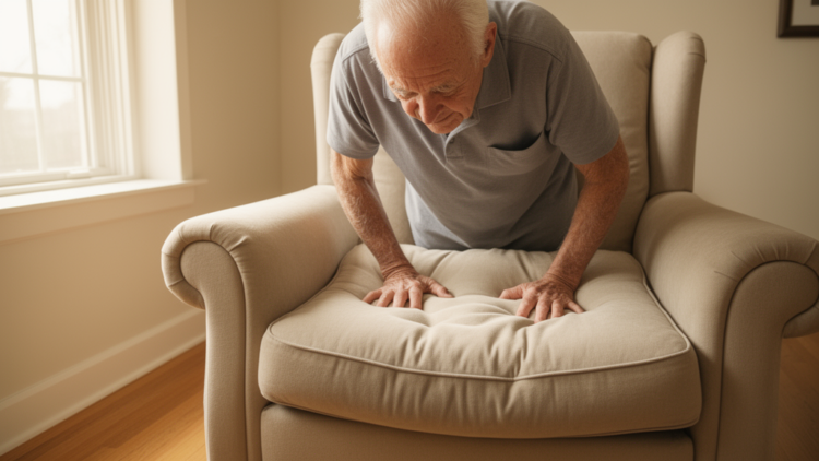 Softer Is Not Always Easier: Cushion Resilience Shapes the Effort of Standing Up