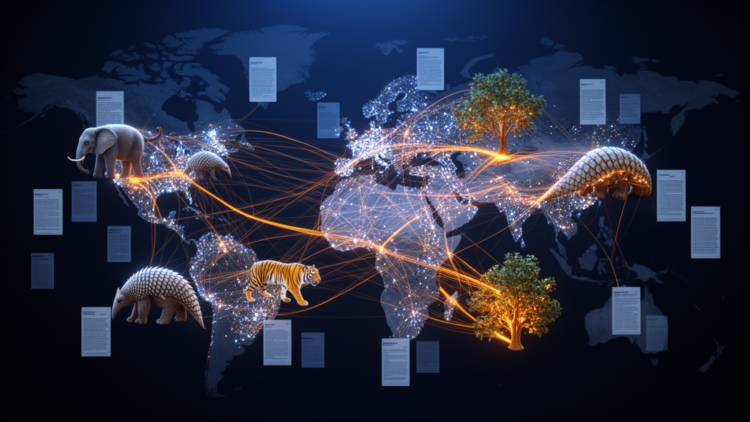 New web-scale knowledge graph maps wildlife crime from scattered web sources