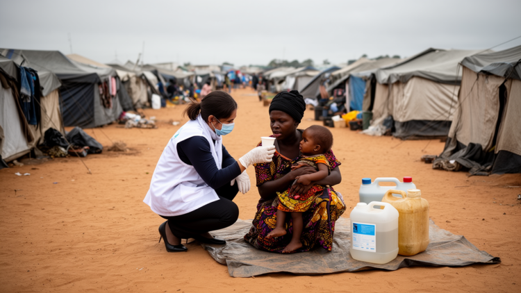 Diarrhoea Sweeps Displaced Camps in Gaza, Cross-Sectional Survey Finds