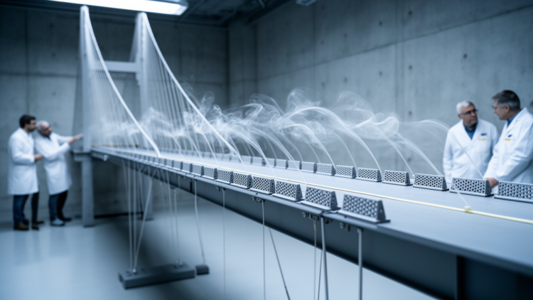 Wind Barriers Shield Bridge Traffic but Shake the Deck, Wind Tunnel Tests Show