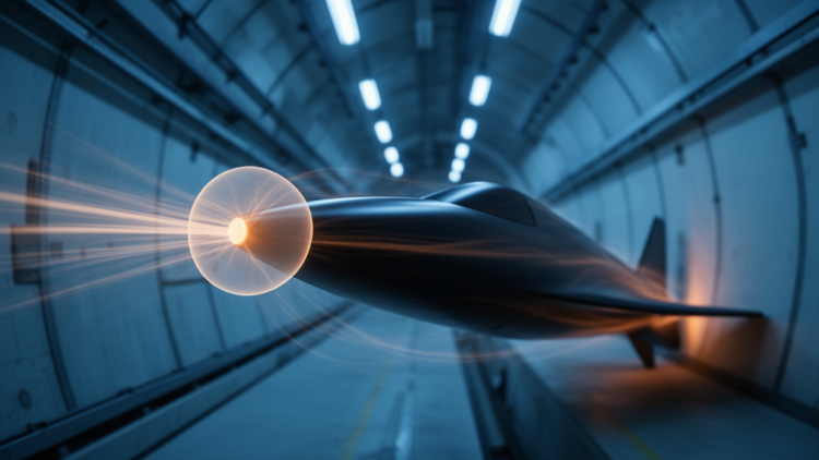 Opposing Jet Slashes Hypersonic Drag Even at Angle of Attack